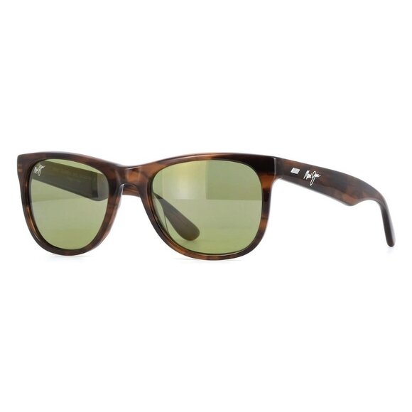 New MAUI JIM Kikonia Havana Polarised Square MJ0692S 003 Sunglasses Women - Picture 1 of 4